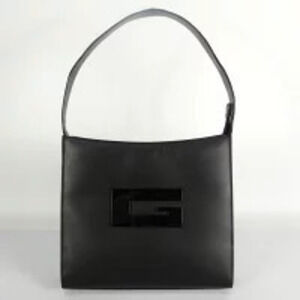 Gucci Handbag Hobo Bag Black Leather